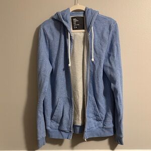 H&M Light Blue Zip-Up Men's Sweater